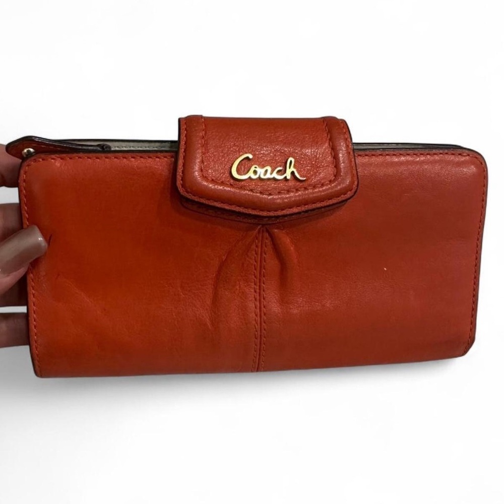 Coach Ashley Leather Wallet